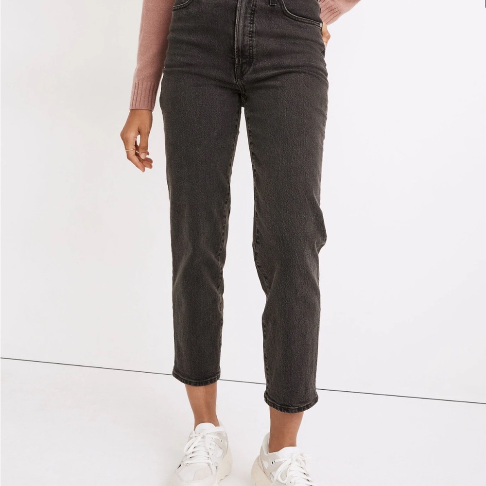 Madewell Perfect Vintage Straight Crop in Lunar